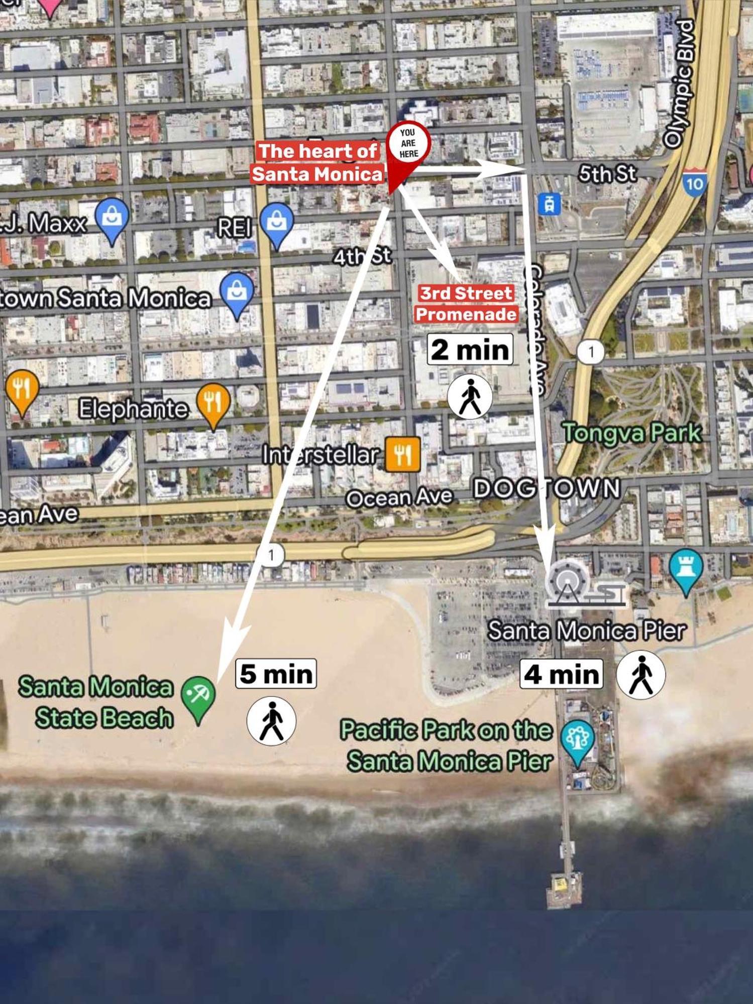 לוס אנג'לס 7 Large Down Town Santa Monica Apartment מראה חיצוני תמונה